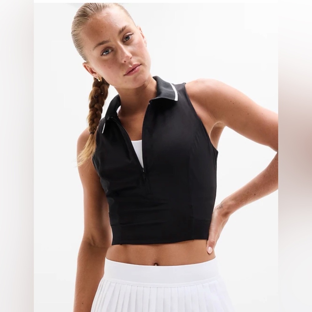 Athleta Power Serve Polo Tank